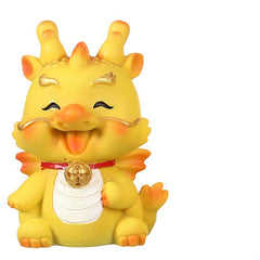 Dragon Year Fortune Shaking Head Doll Car Ornament Toy