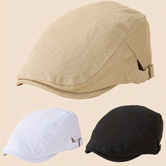 Unisex Adjustable Plain Casual Peaked Cap for Outdoor Sport