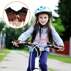 Kids Fingerless Cycling Gloves Non Slip Toddler Sport Half Finger Fishing Gloves