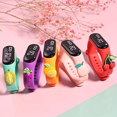 Mini Fruit Digital Sport Watch Bracelet - Gym Fit