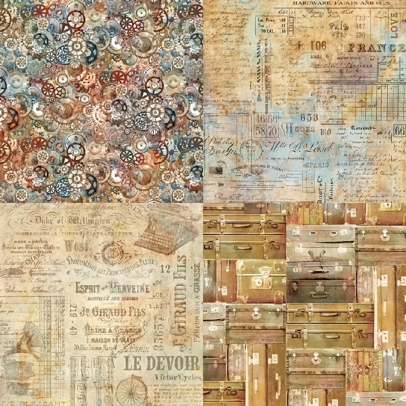 Magical World Theme Paper for DIY Scrapbook 6 Inch Single Sided