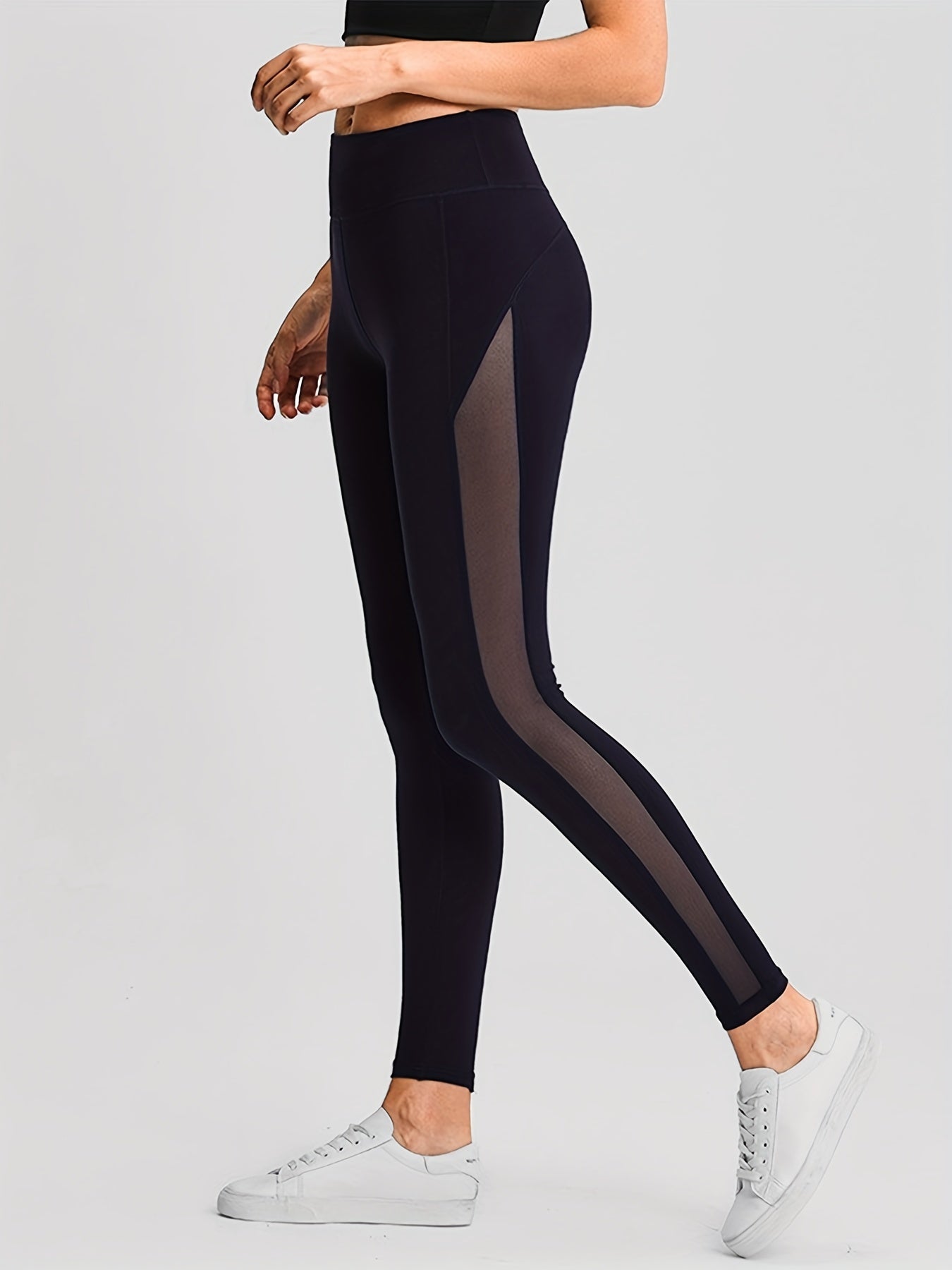 SideMesh Sports Leggings Butt Lifting Yoga Pants
