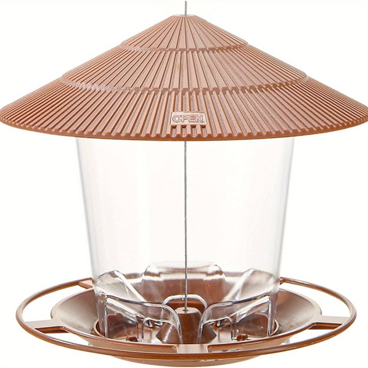 Squirrel-Proof Hanging Wild Bird Feeder for Outdoor Garden Decor