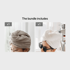Multicolor Hair Drying Cap Towel Bag Bath Cap