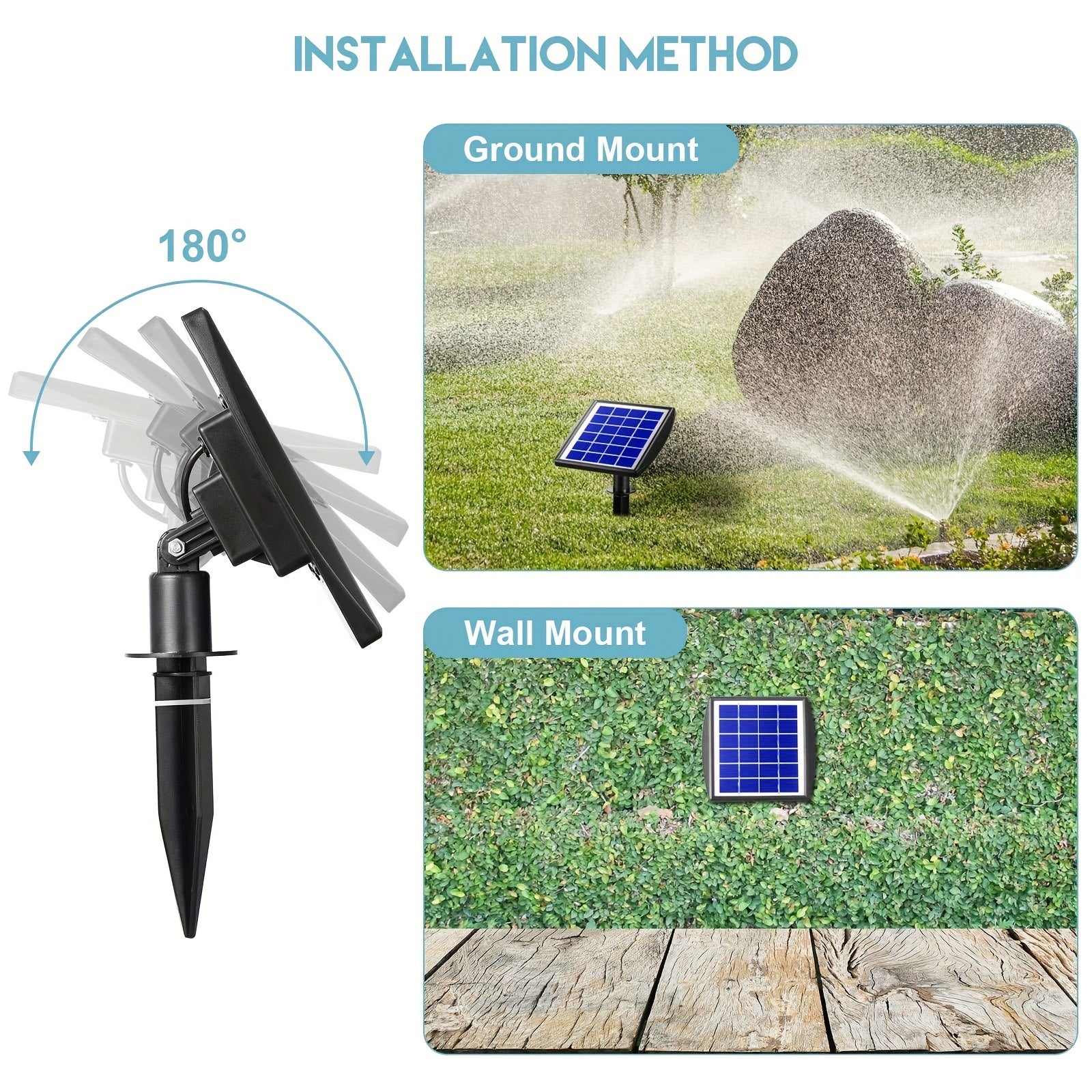 Solar Fountain Pump 2.0W for Pond Fountain Bird Bath Garden