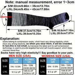 Compression Knee High Socks For Men And Women - Medical Grade