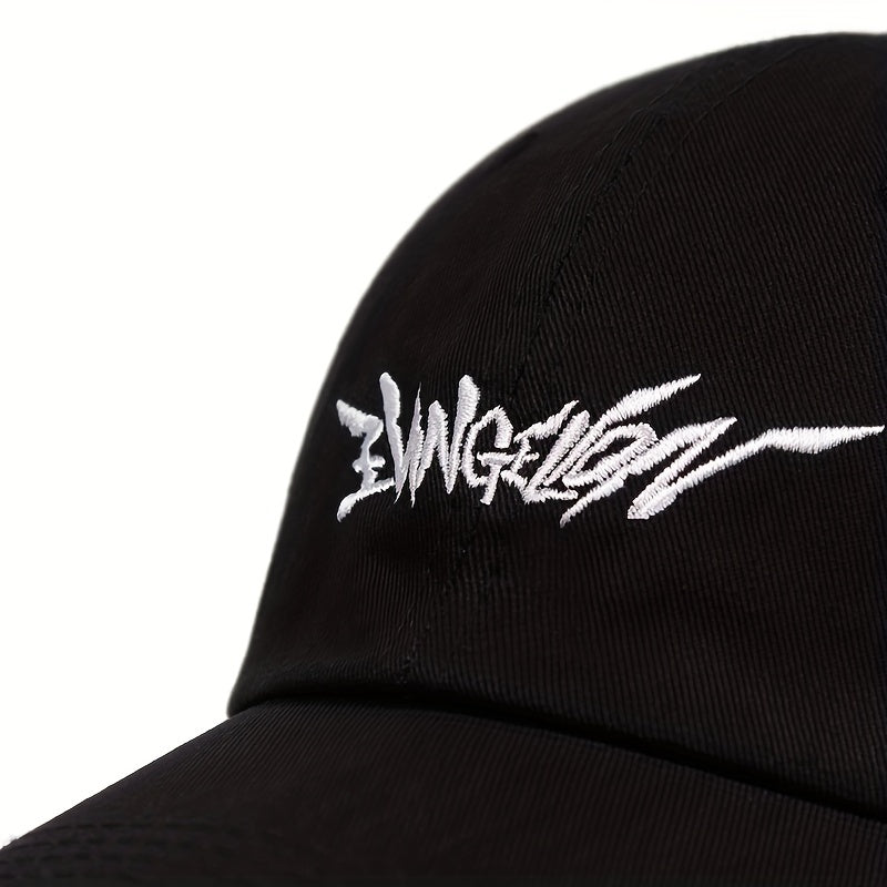 Gothic Letter Embroidery Baseball Cap Anime Cotton Sports Sun Hats