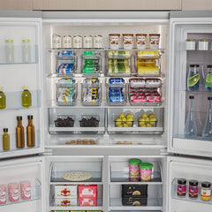 Telescopic Beverage Storage Box Double Layer Rack