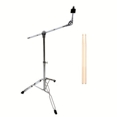 Heavy Duty Cymbal Stand Boom Straight Combo with Large Rubber Feet