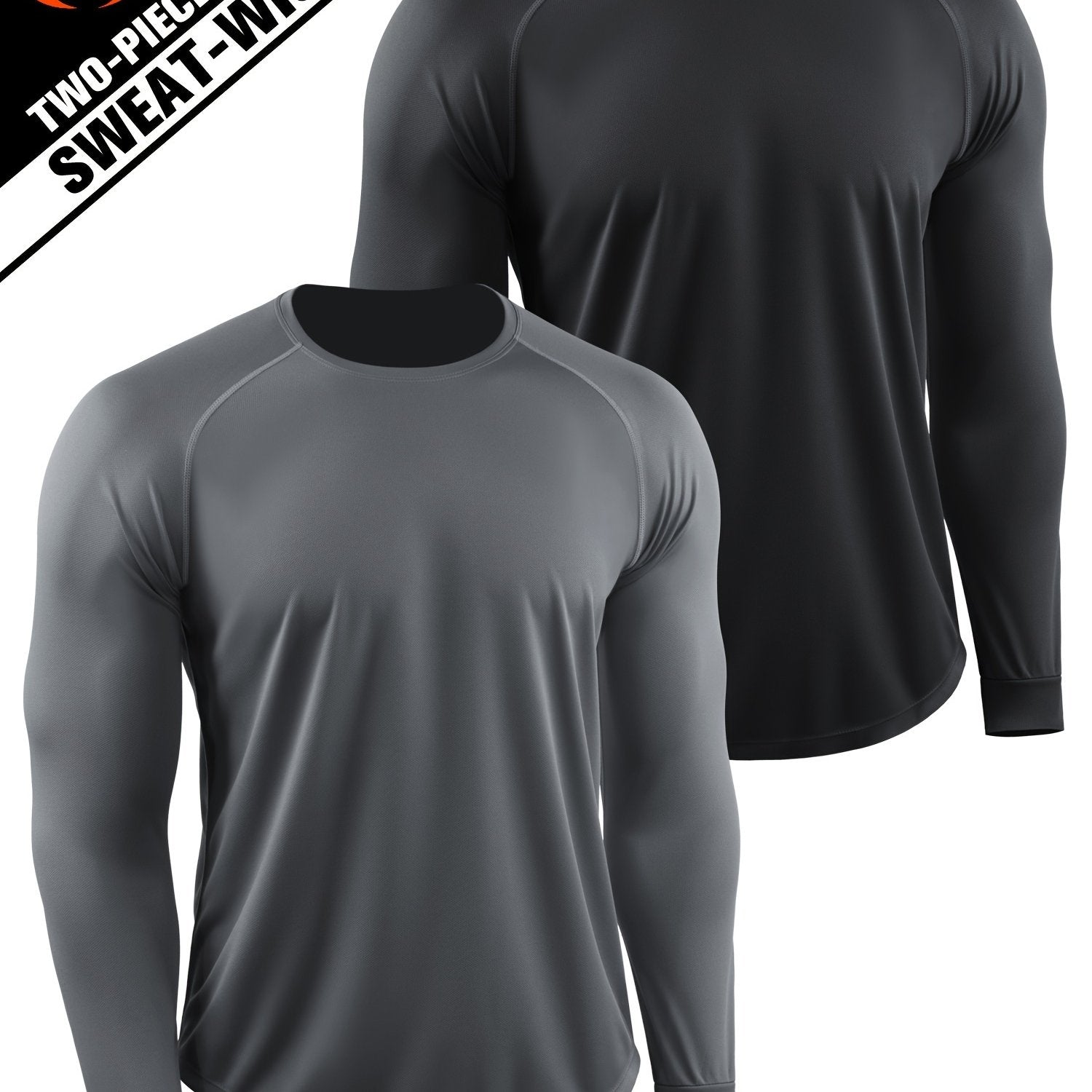 Men's Quick Drying Long Sleeve Compression T-shirt