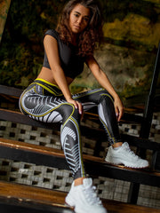 High Waist Yoga Leggings Workout Running Tight Pants