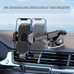 Car Phone Mount Long Arm Suction Cup Holder