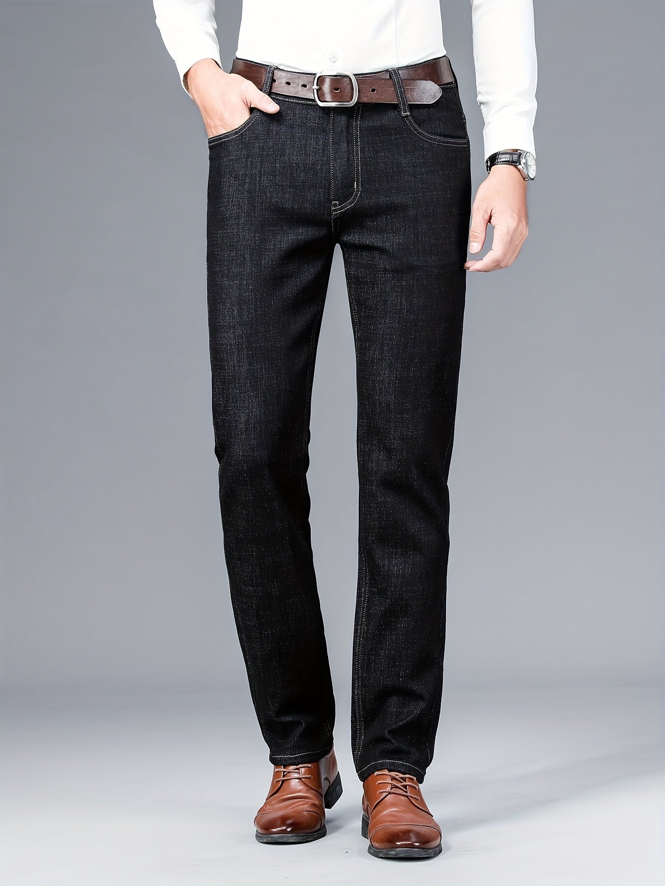 Men's Slim Fit Dress Pants for All Seasons