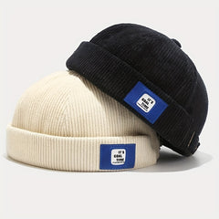 Cotton Brimless Docker Cap for Men