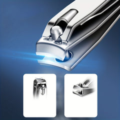Portable Stainless Steel Nail Clippers Nail Cutter Pedicure Tools