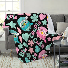 Cartoon Printed Blanket for Home & Outdoor Use