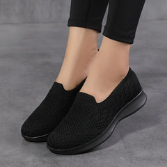Women's Casual Mesh Breathable Walking Shoes Lightweight Sport Flat Shoes