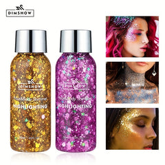 Glitter Eyeshadow & Body Gel: Nightclub & Stage Performance