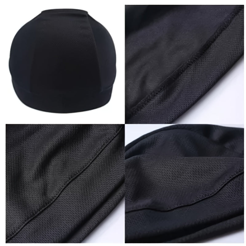 Motorcycle Helmet Liner Cap Quick Drying Beanie Headgear