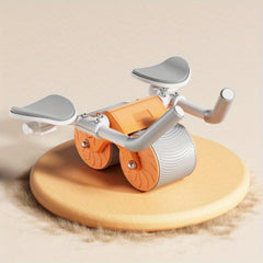 Ab Roller Wheel with Dual Wheels and Comfortable Handle