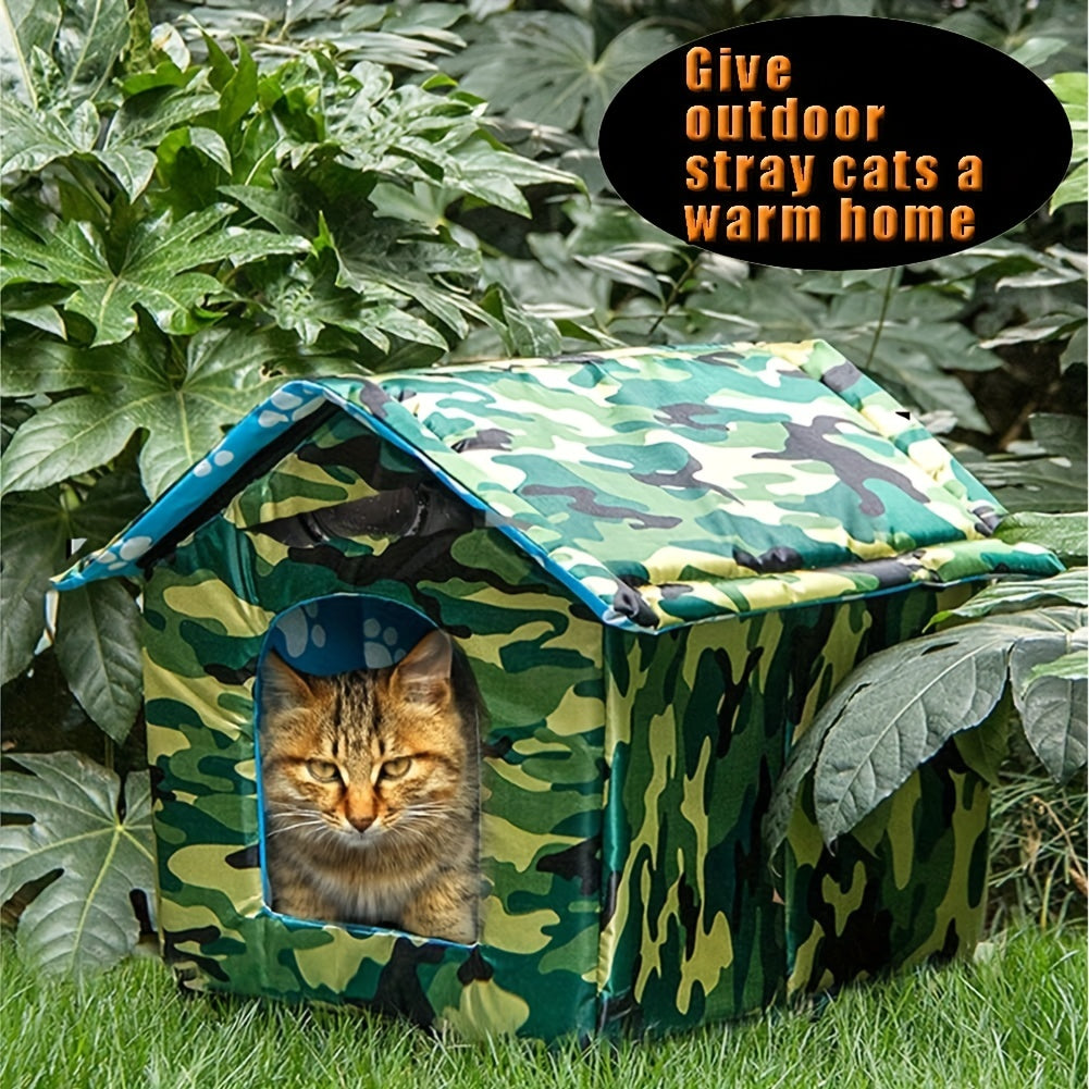 Waterproof Pet Shelter House Tent For Indoor Cats & Small Dogs