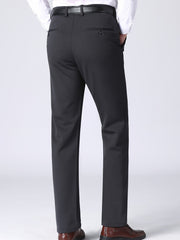 Men's Formal Solid Dress Pants Spring Fall Business