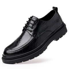Men Leather Loafer Shoes Slip On Lightweight Dress Shoes