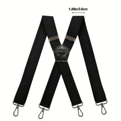 Men's Elastic Adjustable Suspenders With Hooks