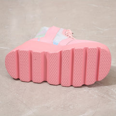Women's Y2K Platform Lace Up Boots Comfortable Thick Bottom Shoes