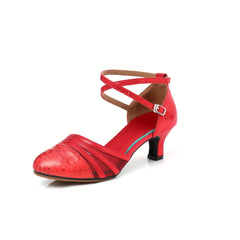 Women's Soft Breathable Lightweight Dance Shoes Ankle Strap
