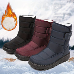 Women's Waterproof Snow Boots Non Slip Thickened Comfortable Shoes