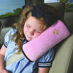 Car Safety Seat Belt Pillow Plush Cushion Kids Shoulder Protection