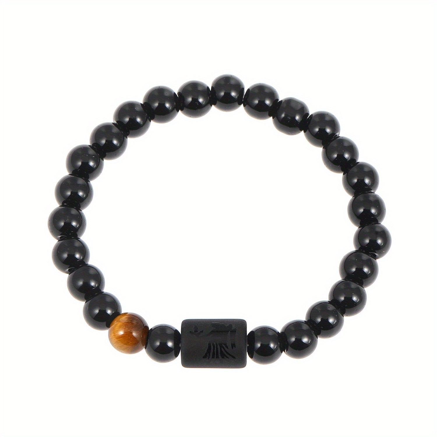 12 Constellations Natural Stone Beads Bracelet - Birthday Gift