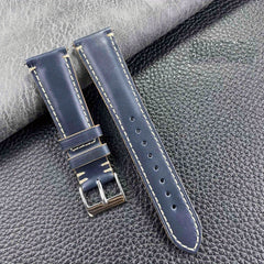 Cowhide Leather Strap Quick Release Watch Chain 20 22 24mm