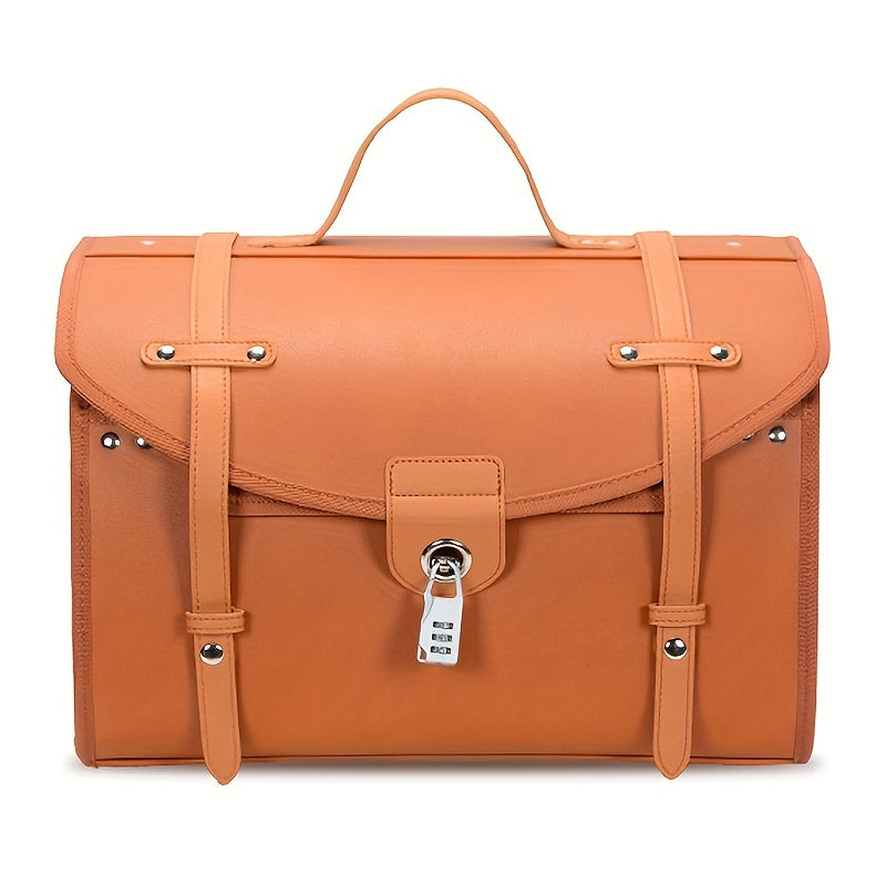 Retro Rear Seat Motorcycle Trunk Luggage Bag Large Capacity Tote Bag