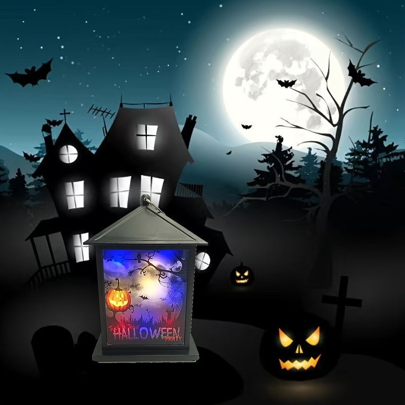 Halloween LED Horror Lights Under The Moon Pumpkin