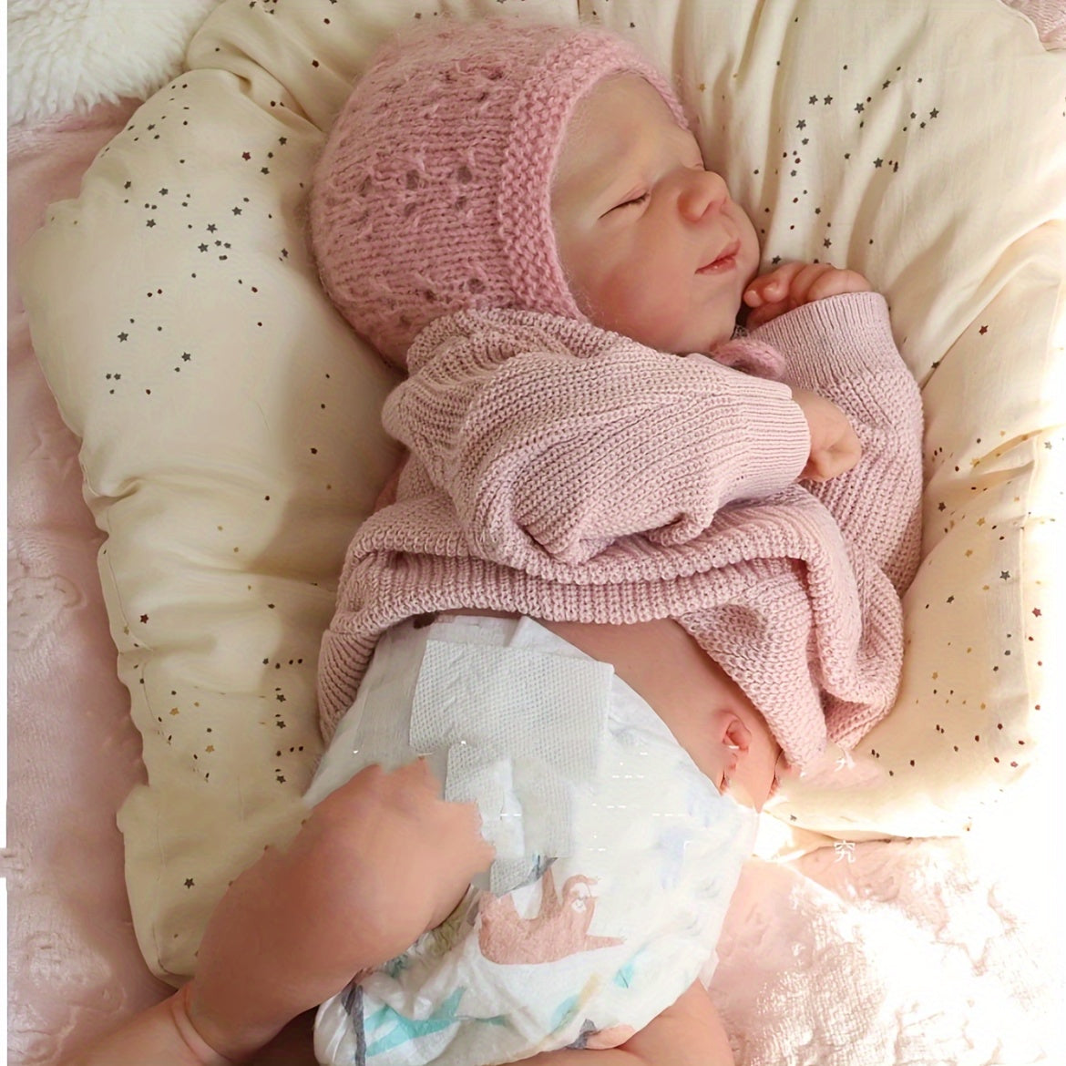 Pascale Reborn Baby Girl Doll Lifelike Realistic Washable
