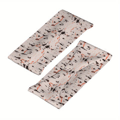 Men's Tie Dye Headband Orange Gray Athletic Breathable Stretchy Sport Headband