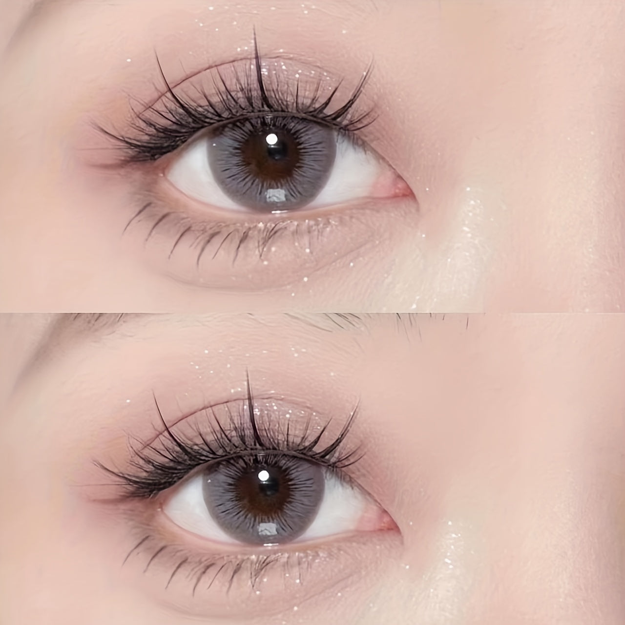 Natural Sunflower Cluster Lashes, Long Lasting, 8 Rows