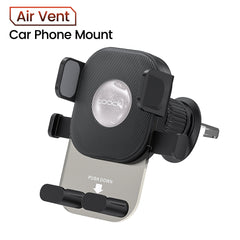 3D Foldable Gravity Car Phone Holder Vent Clip For Smart Phones