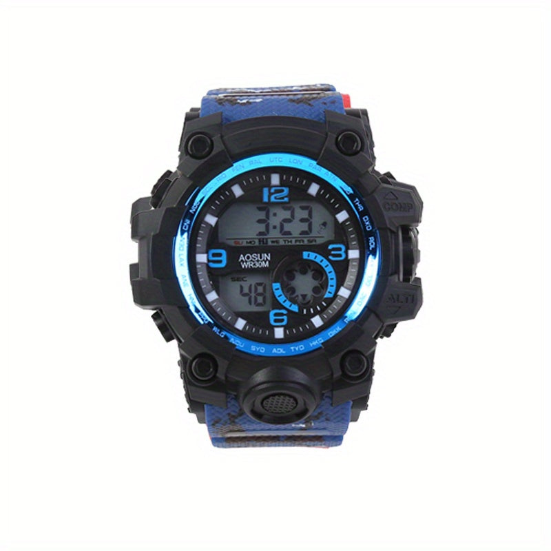 Waterproof Sports Electronic Watch LED Backlight Students