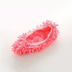 Chenille Lazy Mopping Slippers Cover Washable Mopping Slippers