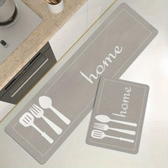 Soft Kitchen Floor Mat Non slip Waterproof Kitchen Mat Machine Washable