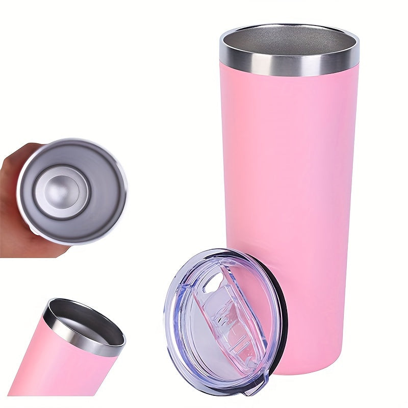 22oz Insulated Sports Water Cup Stainless Steel Double Wall Outdoor Travel Cup