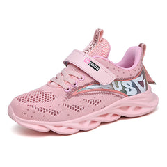 Girls Soft Sole Sneakers Lightweight Breathable Non-slip Running Shoes