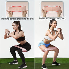 Elastic Yoga Hip Warp Belt Fitness Resistance Tension Belt