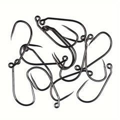 50pcs Barbless Jig Nymph Euro Nymph Hooks 10 12 14 16