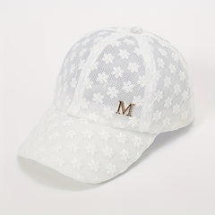 Stylish Lace Baseball Cap Flower Sun Hat Snapback Dad Hat