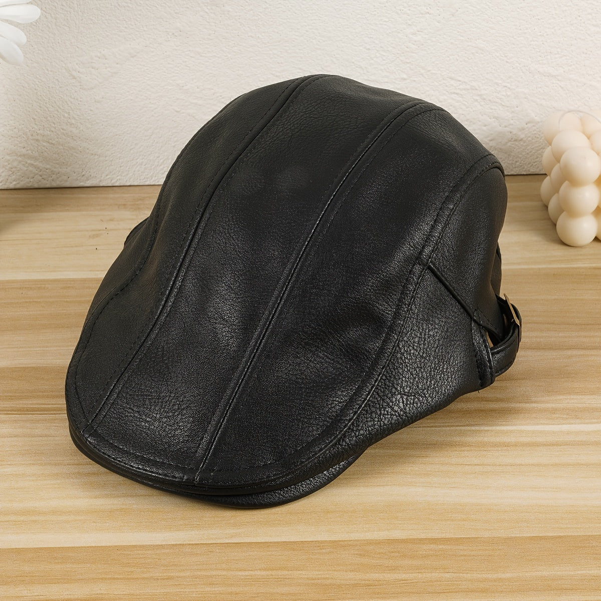 Adjustable Ear Protection Newsboy Cap For Men Women Spring Autumn