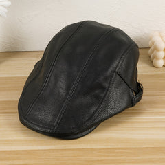 Adjustable Ear Protection Newsboy Cap For Men Women Spring Autumn